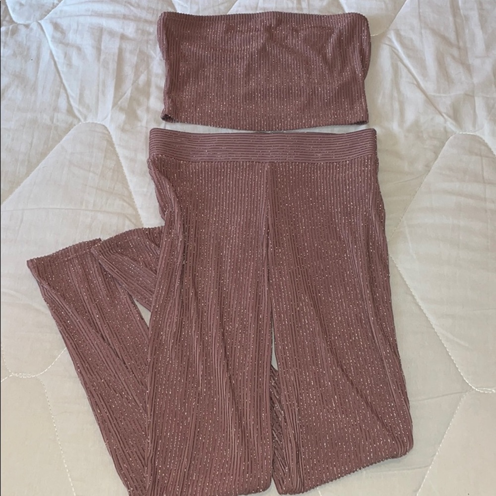 Sparkly bandeau set